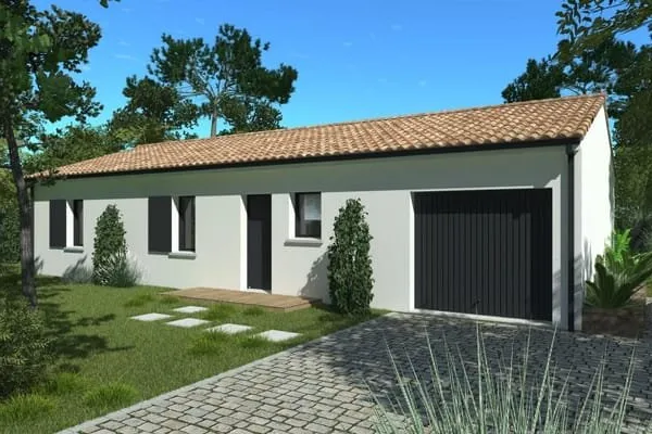 Maison avec garage