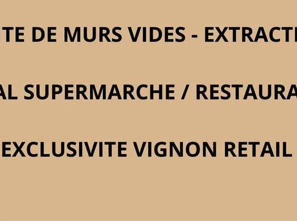 Boutique 650 m²