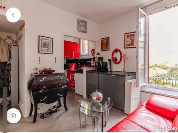 Charmant 2pieces rdc sur cour avec cour privative Paris 15