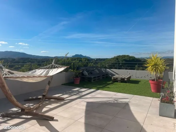 Appartement toit terrasse
