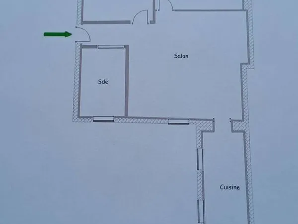 Appartement 3 pièces 66 m²