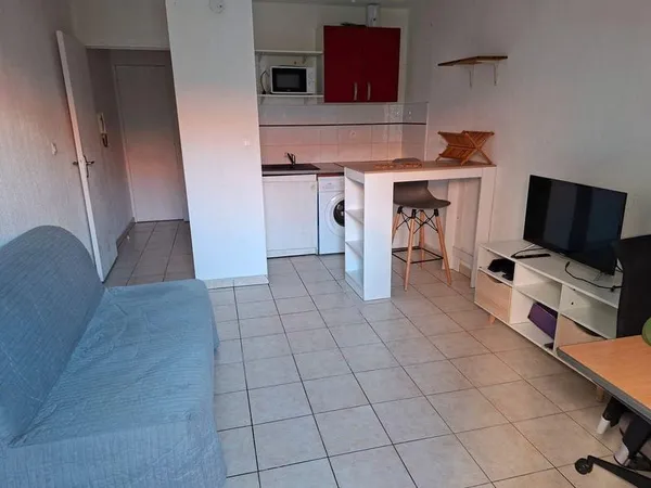 Studio meublé 21m²