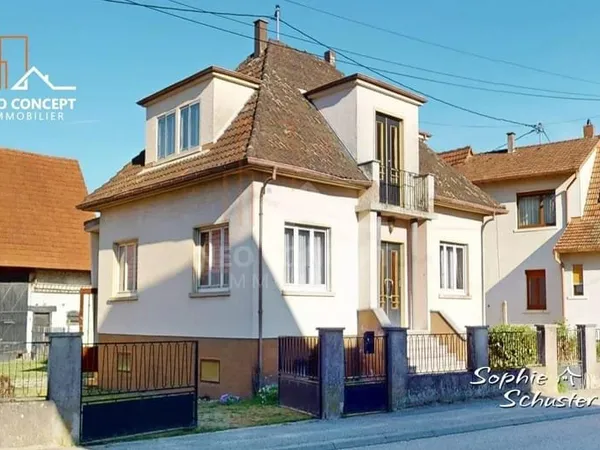 Maison à rénover.