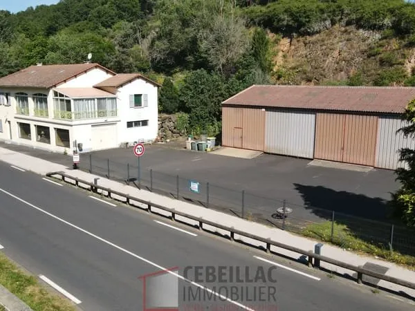 Maison avec hangar et 9000m2 de terrain