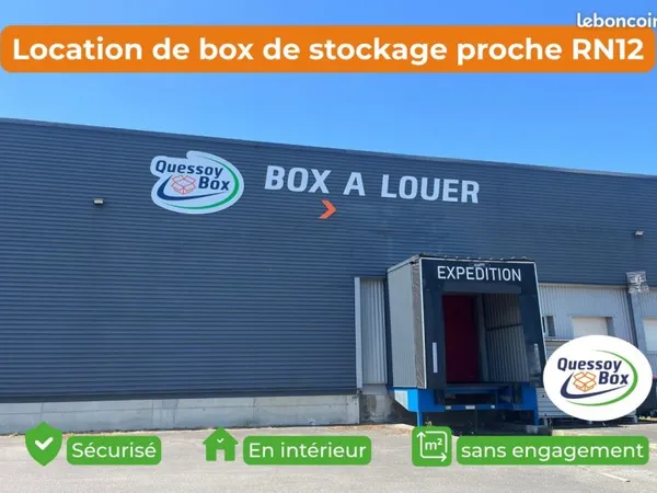 Box à louer 8 m³ et 12 m³ - Garde-meuble sécurisé Quessoy / Saint-Brieuc / Lamballe