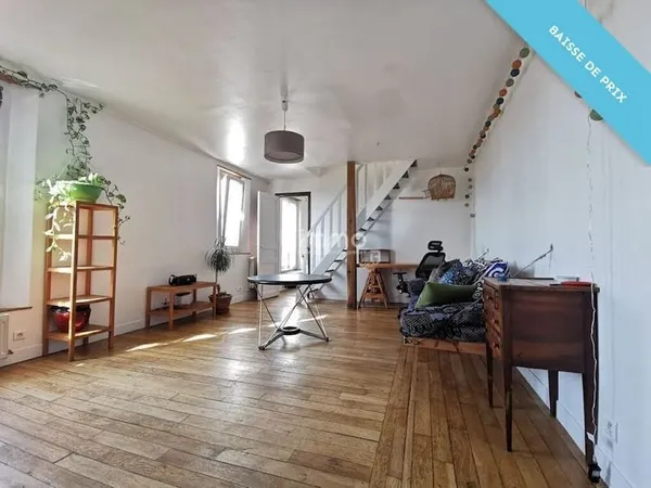 Duplex 4 pièces 49 m²