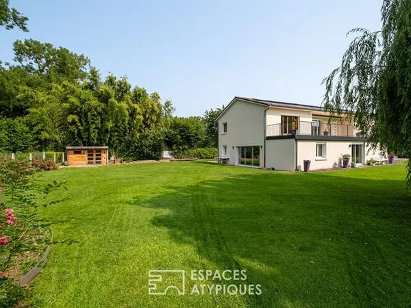 Maison familiale avec jardin au calme