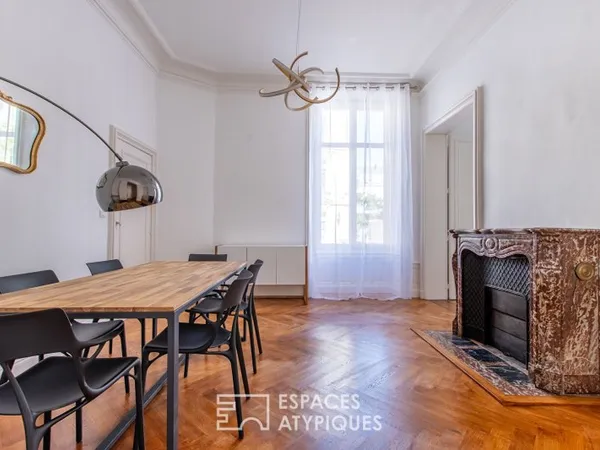 Appartement haussmannien d'exception