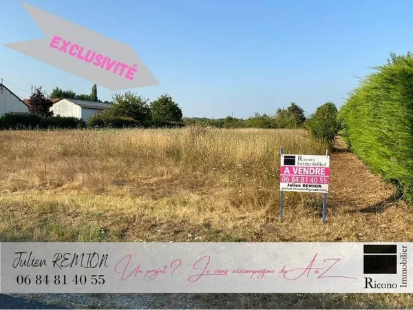 Terrain constructible 3784 m²