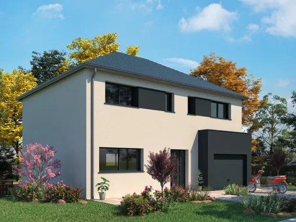 Terrain + maison 128 m²