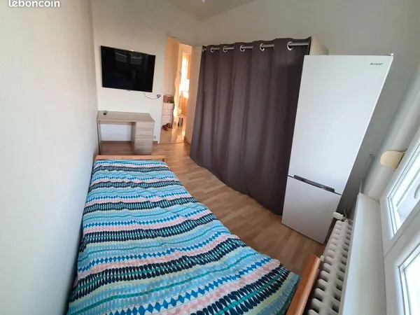 Chambre 9m dans appartement entièrement équipé