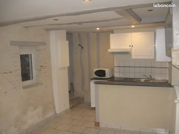 F2 30 m2 en duplex avec jardin