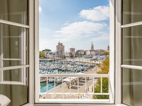 Tableau vivant sur le port de La Rochelle