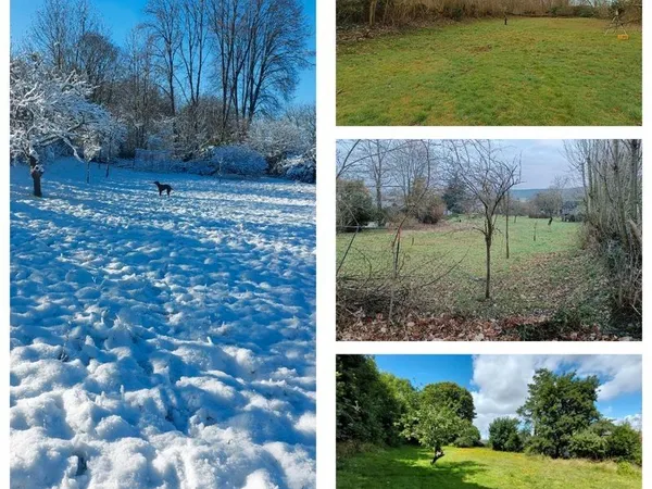 Terrain constructible de 896 M2