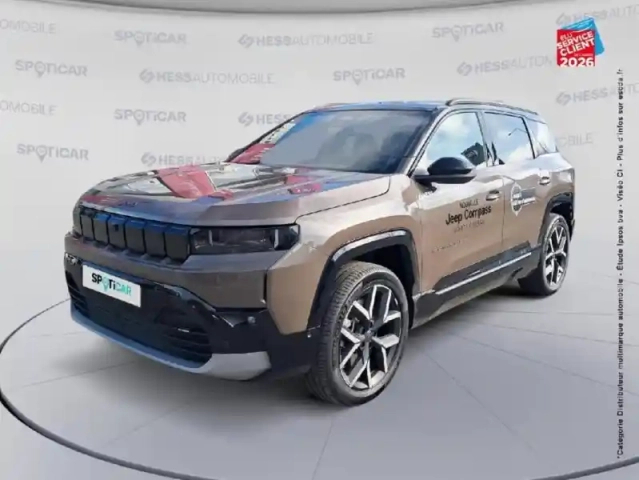 Jeep Compass electrique 213ch 157kw first edition