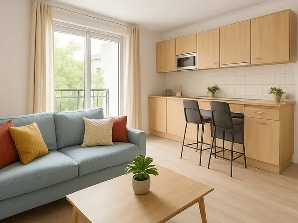 Appartement 2 pièces 40 m²