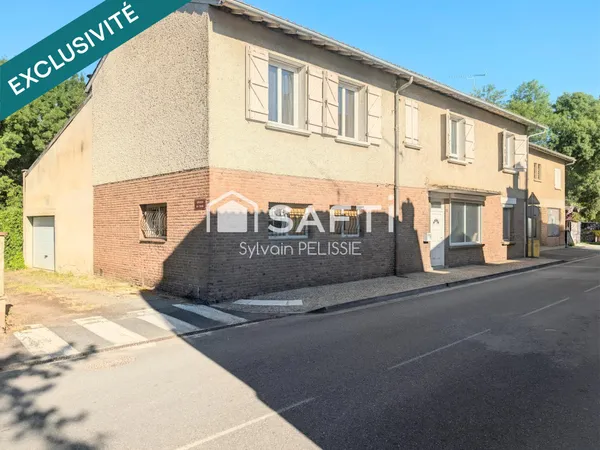 Maison de villageT5 de 156 ²à vendre à Albefeuille-Lagarde (82290)  Grand potentiel & Garage 100M2