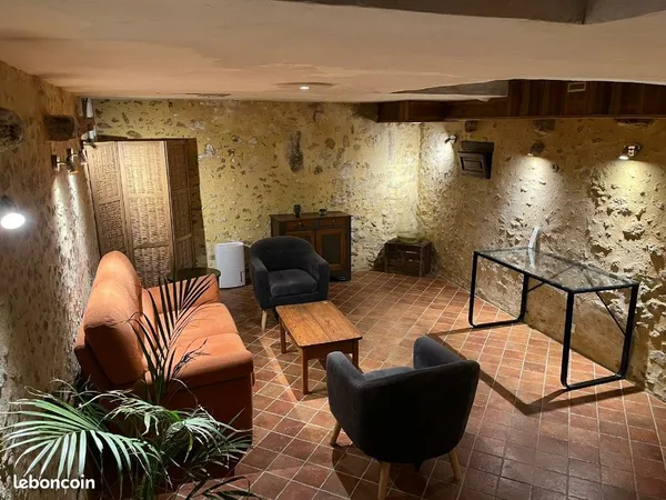 Charmante maison atypique ~60m² centre Sillé-le-Philippe, Terrain~800m², Garage