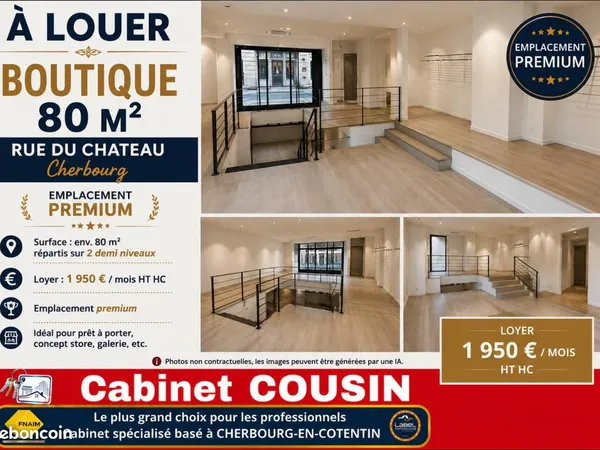 Local d'activité 80 m²