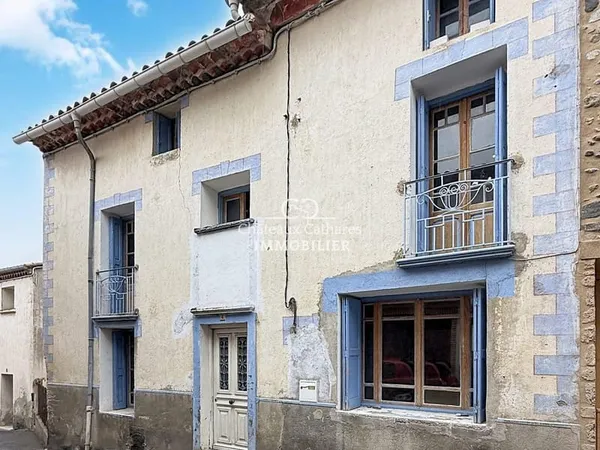Maison de Village T6 avec grenier aménageable à Pezilla de con
