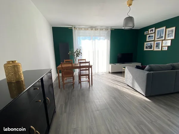 Appartement meublé 3 pièces 62 m²