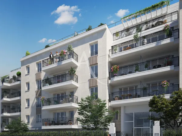 Appartement neuf - 4 pièces de 94.56 m² à Aubervilliers