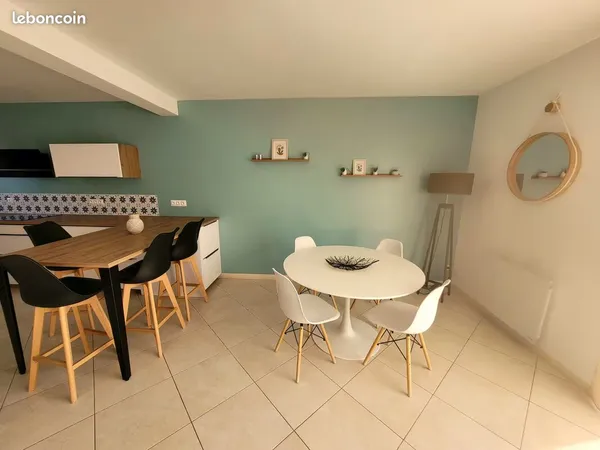 Villa 4 pièces Montady, piscine et garage