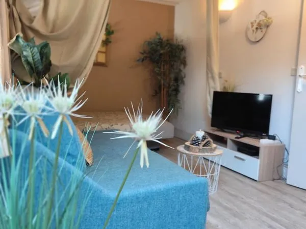 Studio 25m2 avec place de parking et aux pieds des pistes de ski, randonnées, commerces