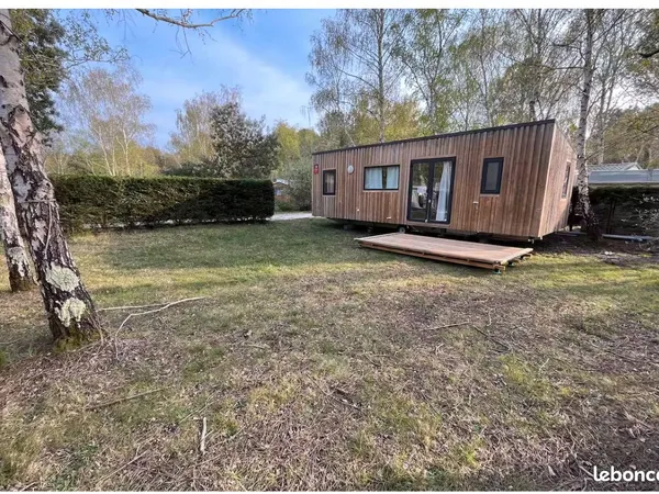 Mobilhome bois climatisé