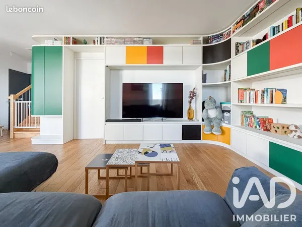 Duplex 4 pièces 99 m²