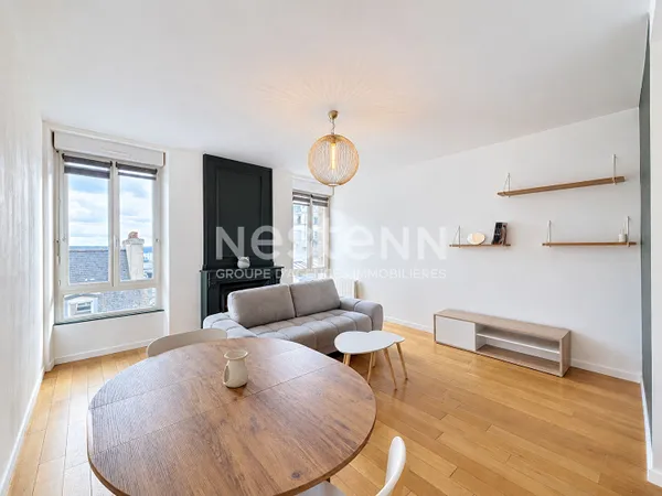 A LOUER - Superbe Appartement T3 meublé - Secteur Saint Michel Proche centre ville Brest - 71m²