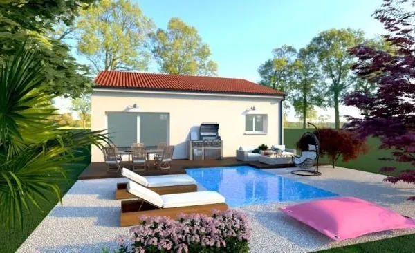 VILLA PLAIN PIED 3 CHAMBRES ONDES 31330