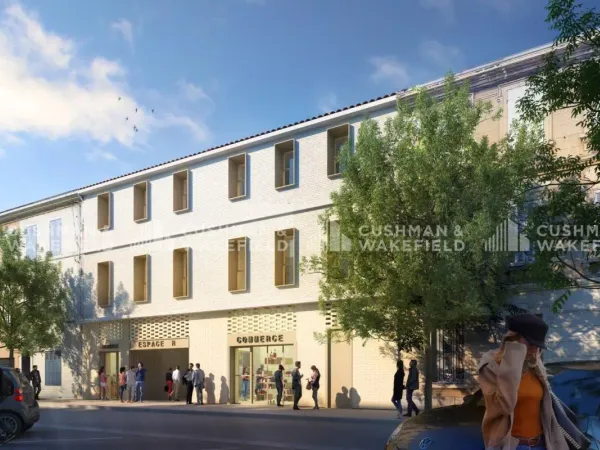 À louer ou à vendre - Bureaux de caractère en centre-ville d'Aubagne, dès 87 m²