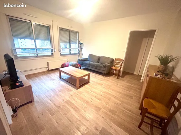 Chambre meublée quartier gare