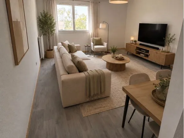 T2 rénové de 60 m² avec parking - Avignon, avenue du Blanchissage