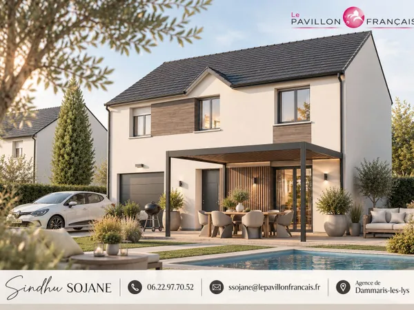 Terrain + maison 110 m²