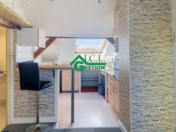Appartement 2 pièces 38 m²