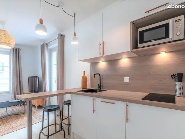 2 Pièces 26m² - Meublé - Louise Michel