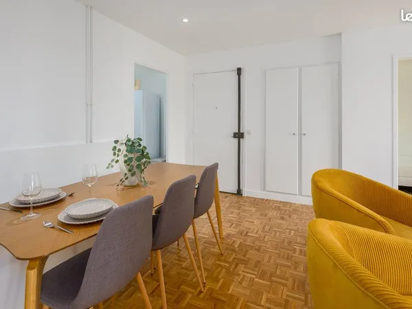 Appartement meublé 1 pièce 24m²