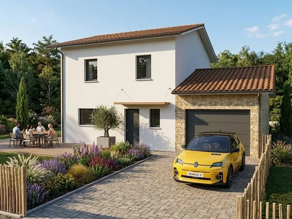 Projet de construction d'une maison 90 m² avec terrain à THIL (01)