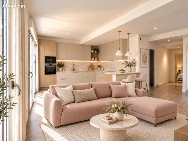Appartement 2 pièces 45 m²