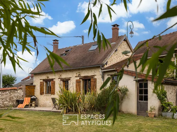 Maison de campagne à rénover dans un hameau préservé