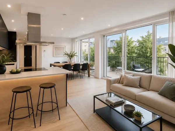 Appartement 3 pièces 61 m²