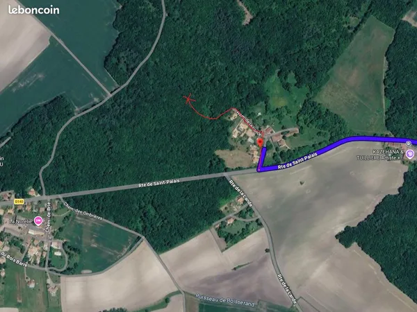 Parcelle en zone Forêt