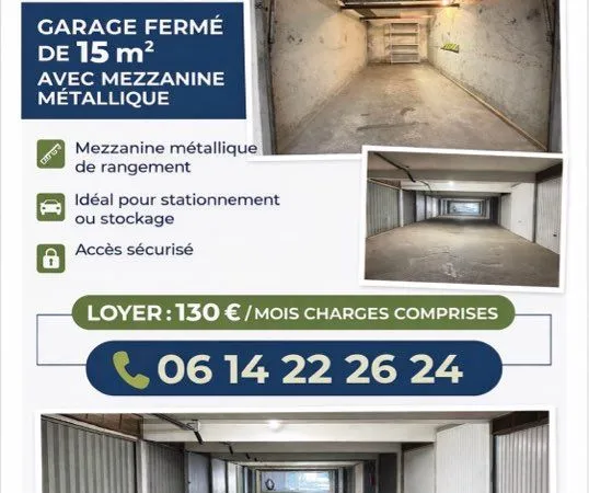 Garage à louer