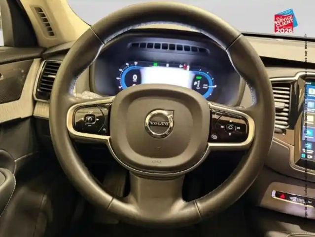 Volvo Xc90 t8 awd 310 + 145ch ultra style chrome geartronic cuir siege chauf ventil volant chauf touvrant — photo 12