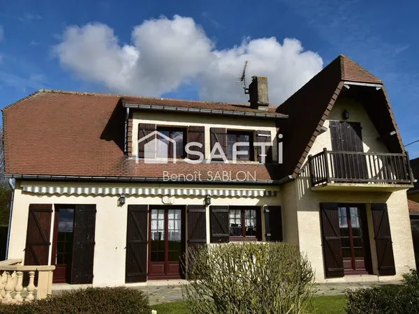 Maison 149m², 4 chambres, véranda, sous-sol