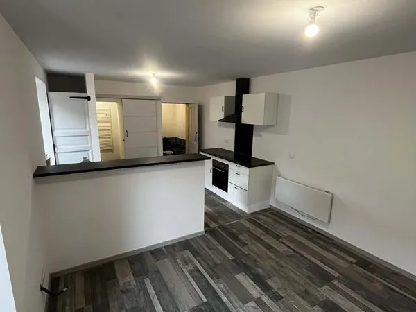 Appartement 40 m² non meublé, entièrement rénové