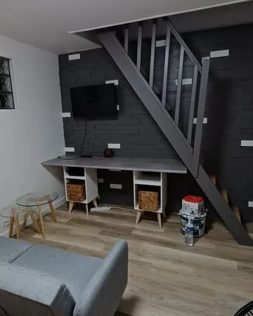T1 bis meublé avec mezzanine