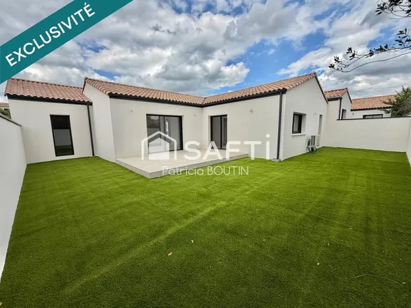 PAVILLON NEUF DE PLAIN PIED 3 CHAMBRES ET GARAGE A NIORT !